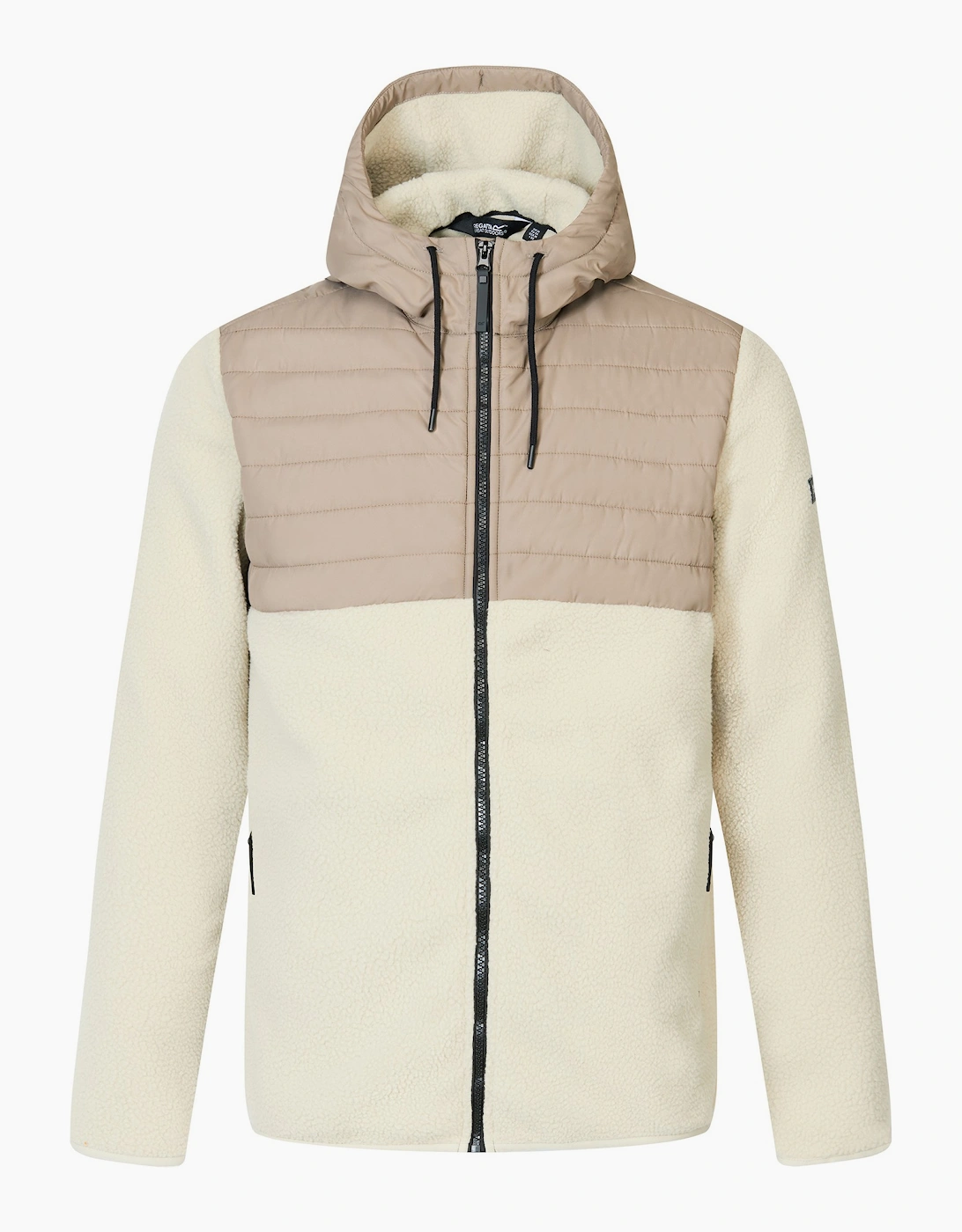 Regatta Mens Frankie Two Tone Borg Fleece Hybrid Jacket