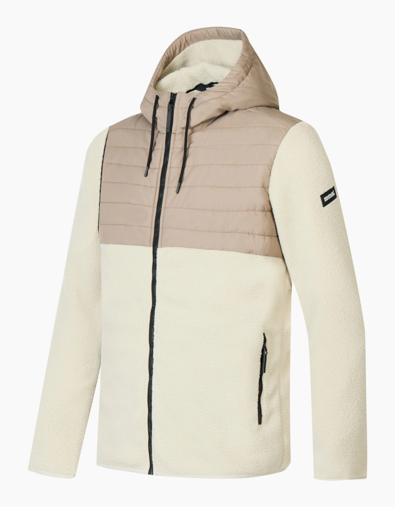 Regatta Mens Frankie Two Tone Borg Fleece Hybrid Jacket