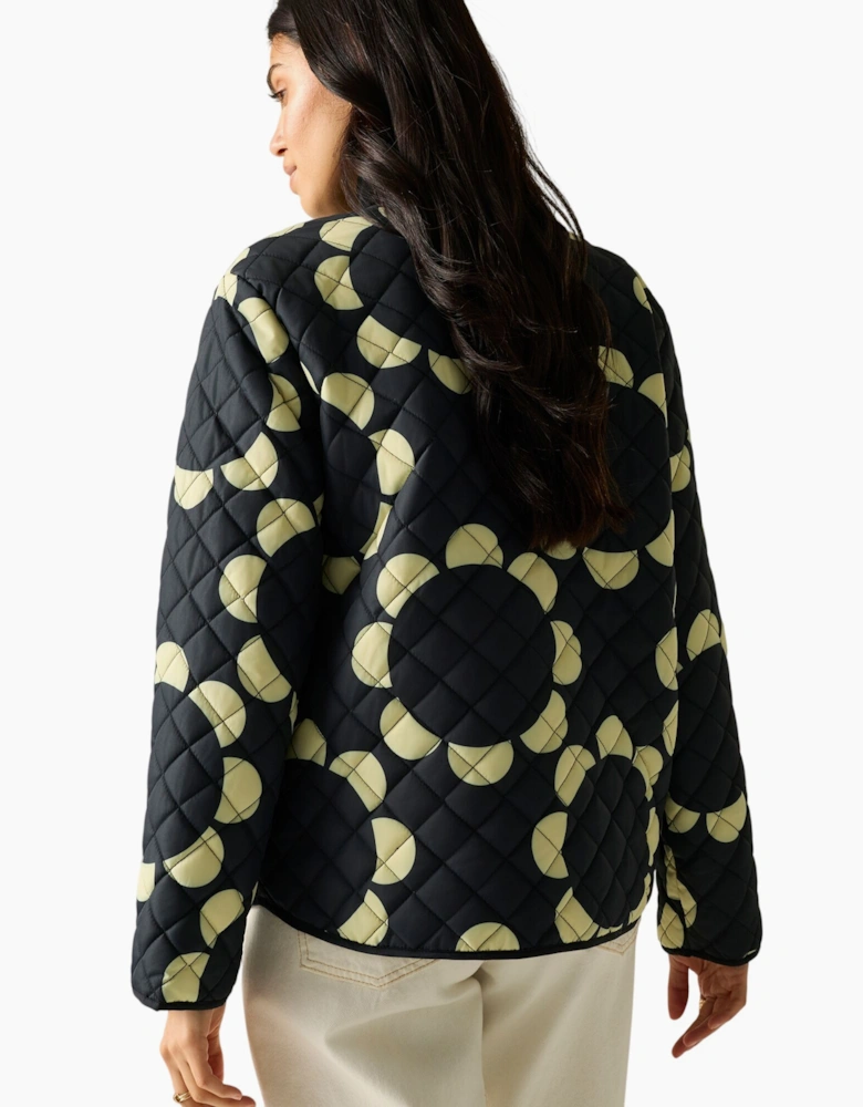 Regatta Womens/Ladies Orla Kiely Daisy Hoop Lightweight Quilted Jacket