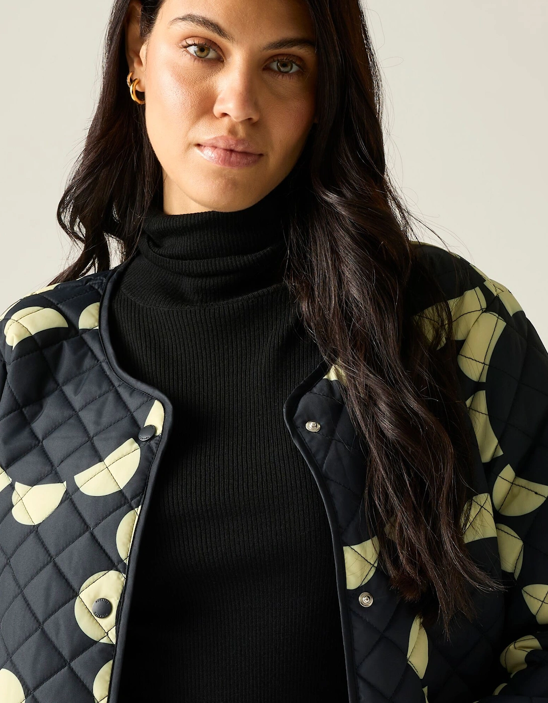 Regatta Womens/Ladies Orla Kiely Daisy Hoop Lightweight Quilted Jacket