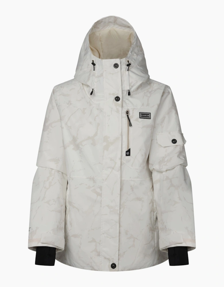 Dare 2B Womens/Ladies Snowline Cracked Effect Ski Jacket