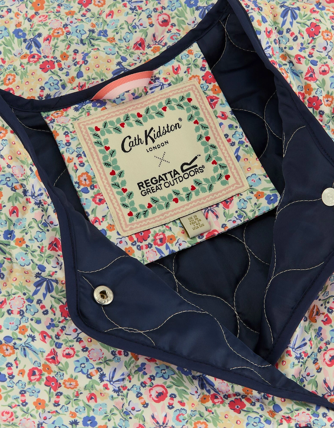 Regatta Womens/Ladies Cath Kidston Ditsy Floral Padded Jacket