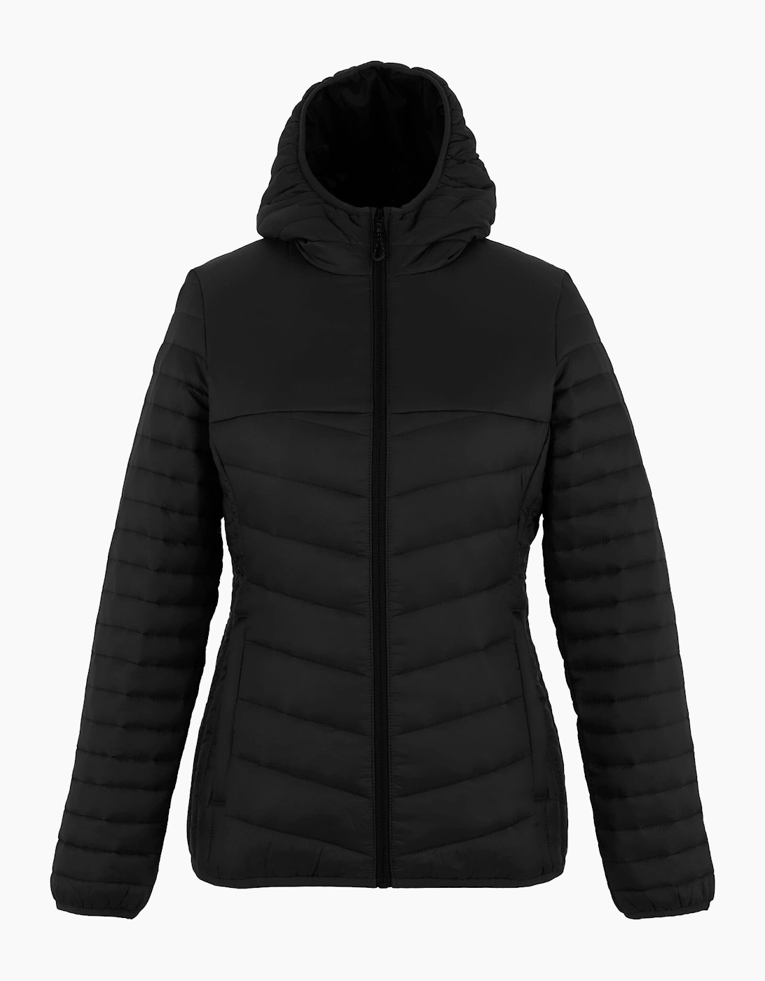 Women's Regatta Womens/Ladies Loft Lite Baffled Hybrid Jacket - Black - Size: 18
