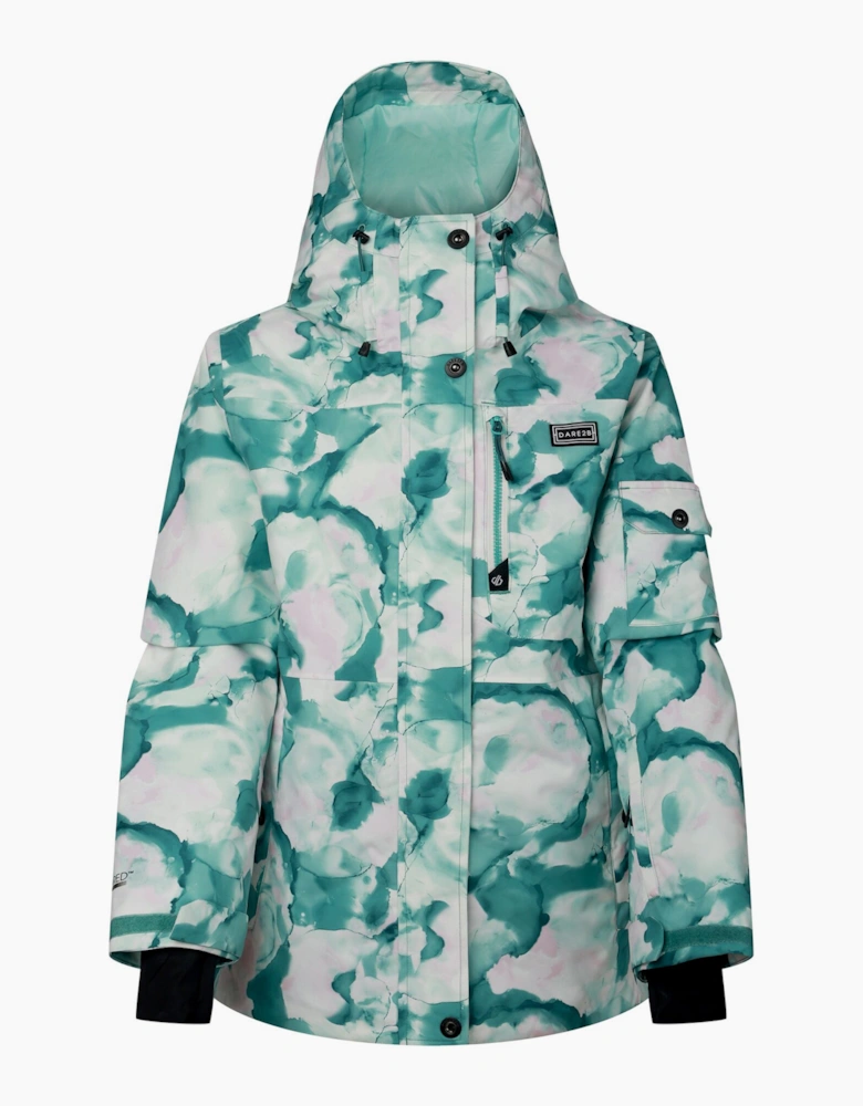 Dare 2B Womens/Ladies Snowline Marble Effect Ski Jacket