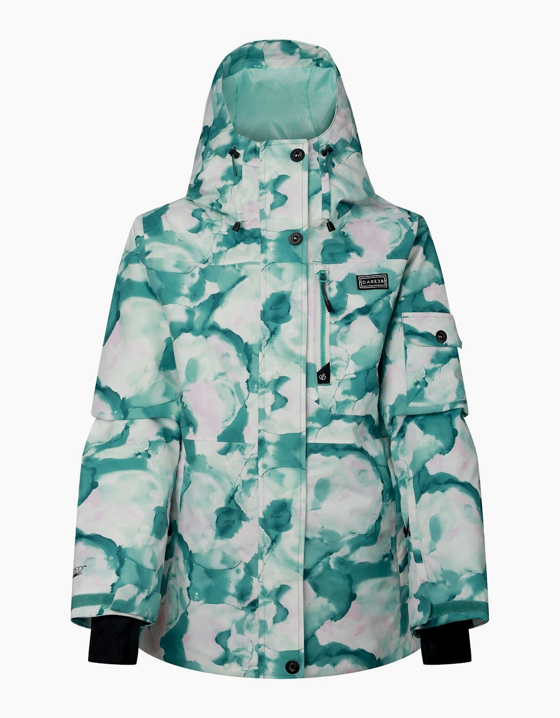 Dare 2B Womens/Ladies Snowline Marble Effect Ski Jacket