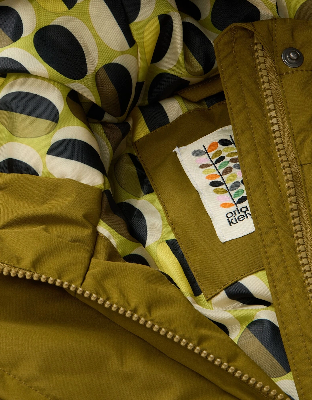 Regatta Womens/Ladies Orla Kiely Insulated Longline Waterproof Jacket