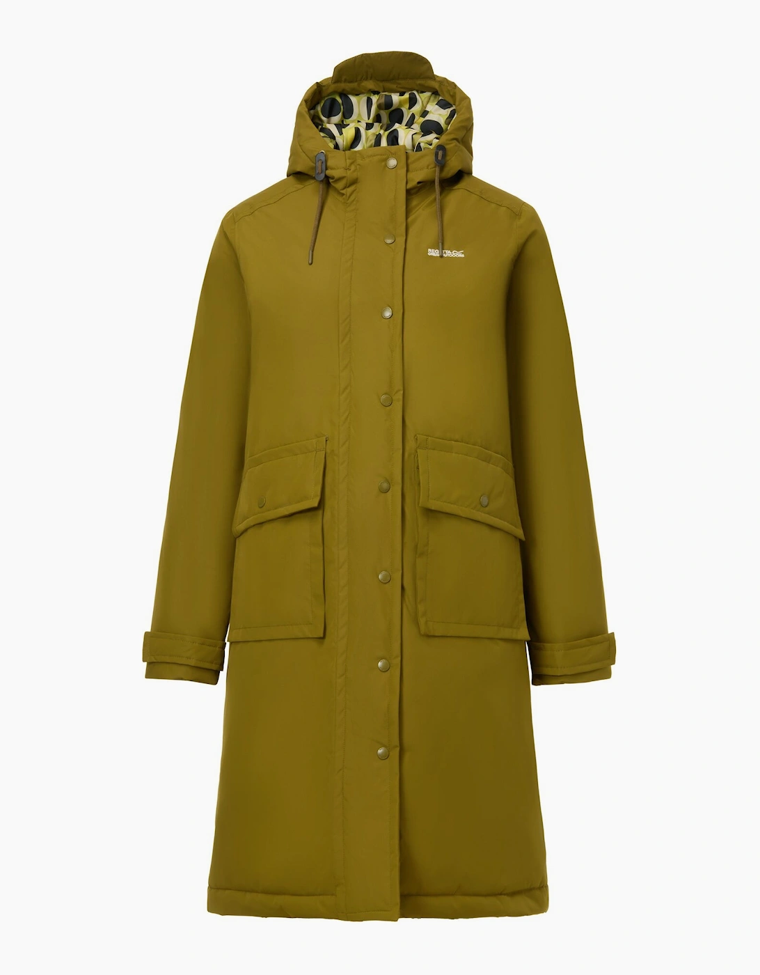Regatta Womens/Ladies Orla Kiely Insulated Longline Waterproof Jacket