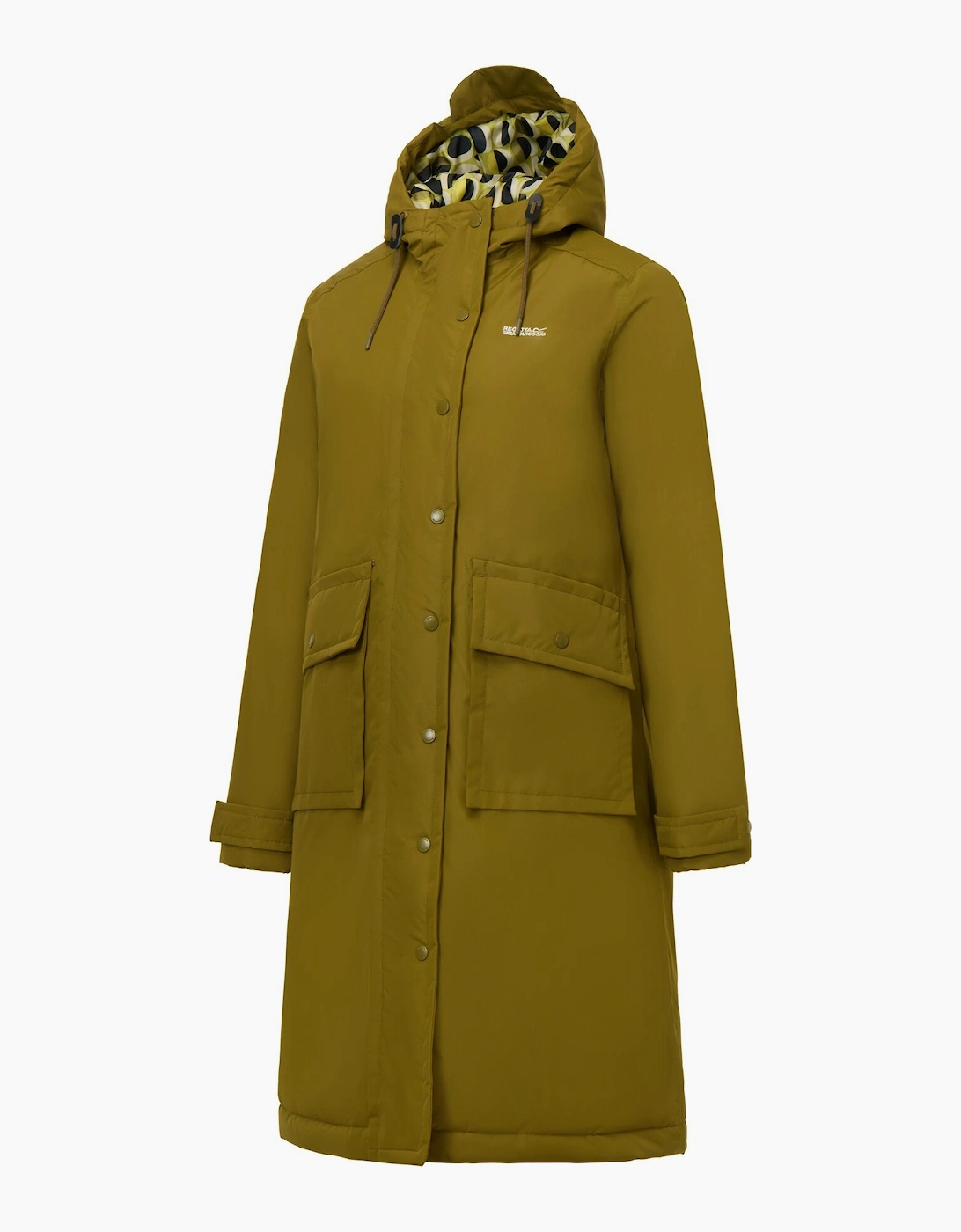 Regatta Womens/Ladies Orla Kiely Insulated Longline Waterproof Jacket