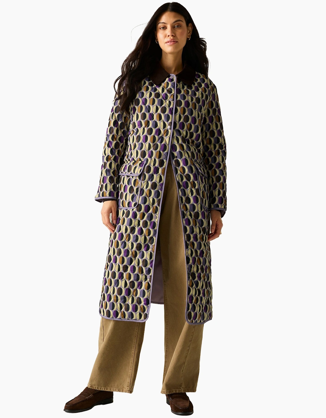 Regatta Womens/Ladies Orla Kiely Oval Quilted Jacket