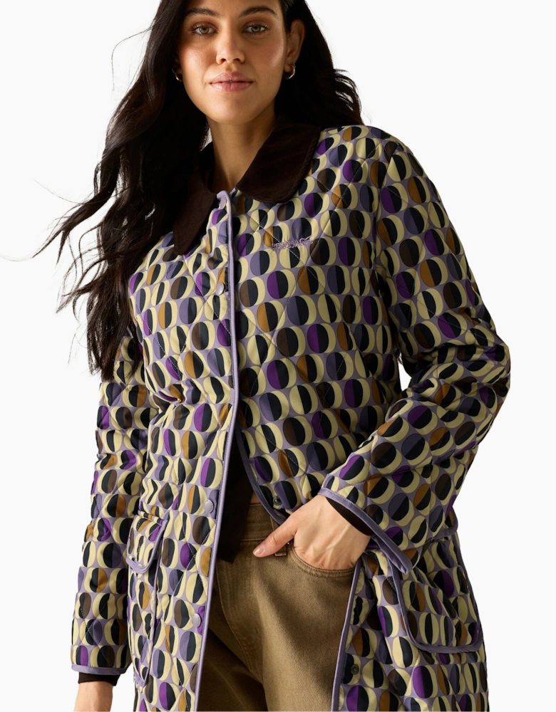 Regatta Womens/Ladies Orla Kiely Oval Quilted Jacket