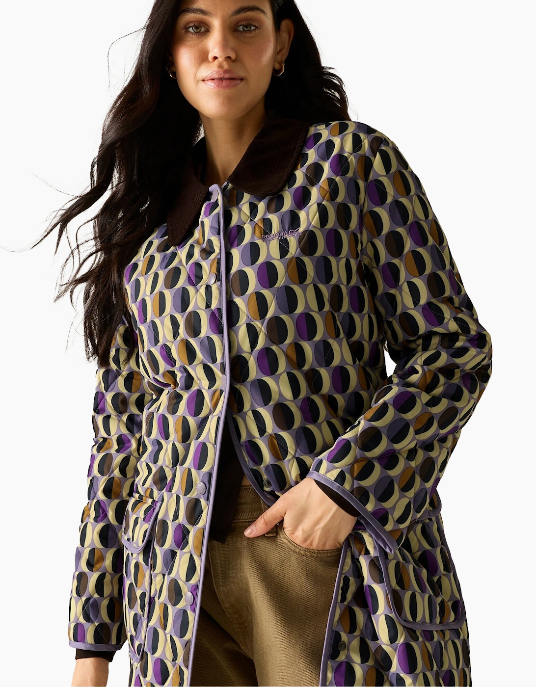 Regatta Womens/Ladies Orla Kiely Oval Quilted Jacket
