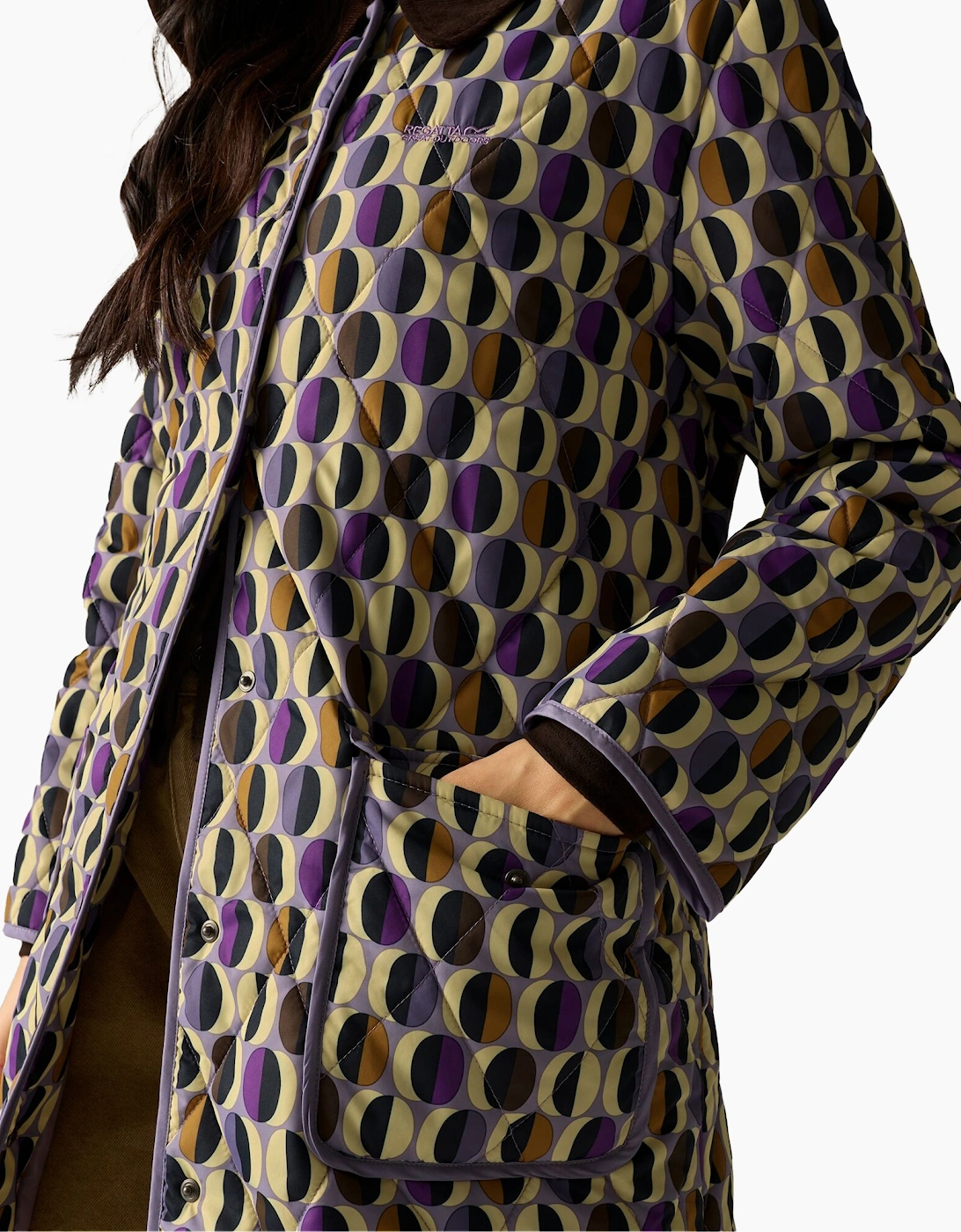 Regatta Womens/Ladies Orla Kiely Oval Quilted Jacket