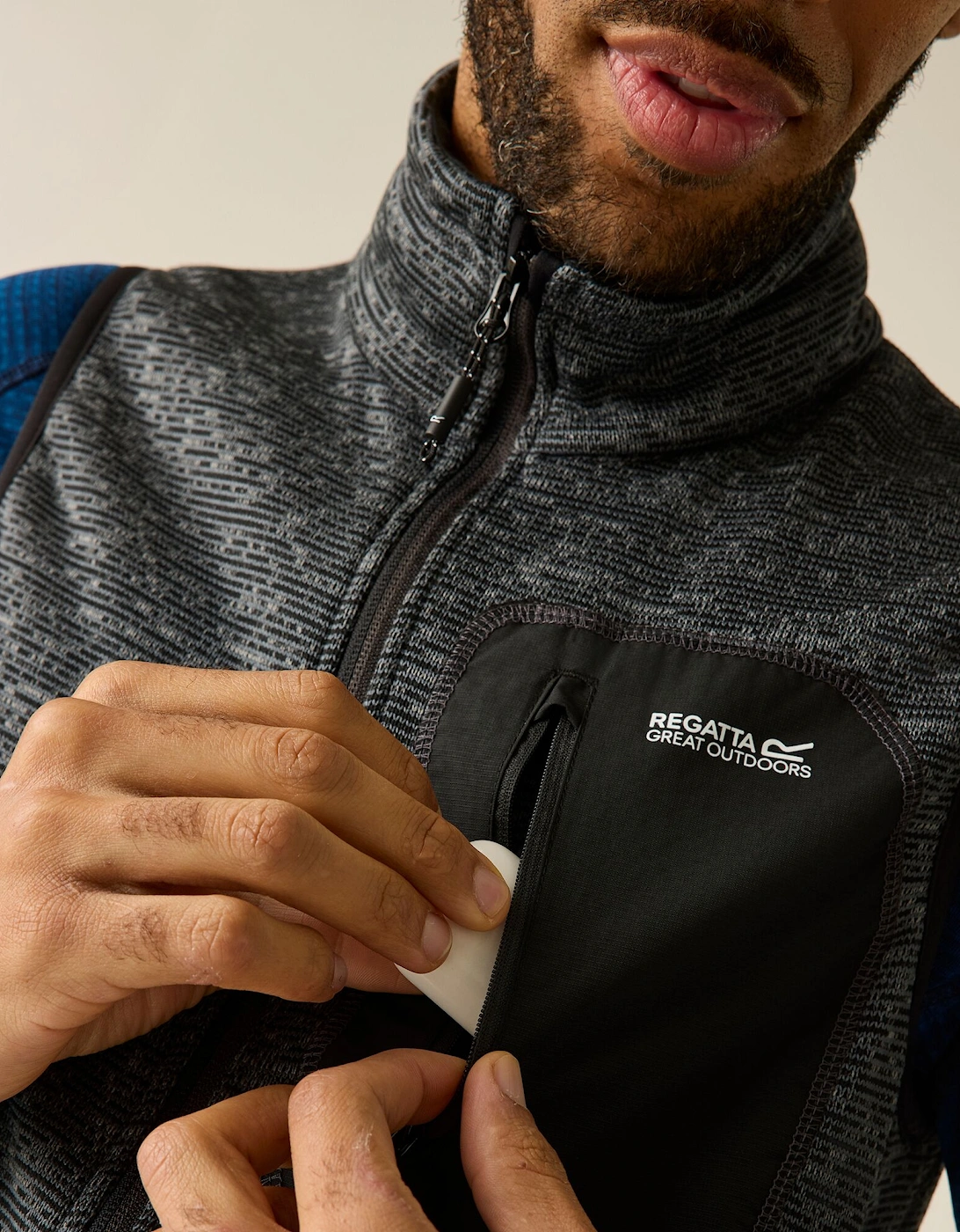 Regatta Mens Newhill Fleece Body Warmer