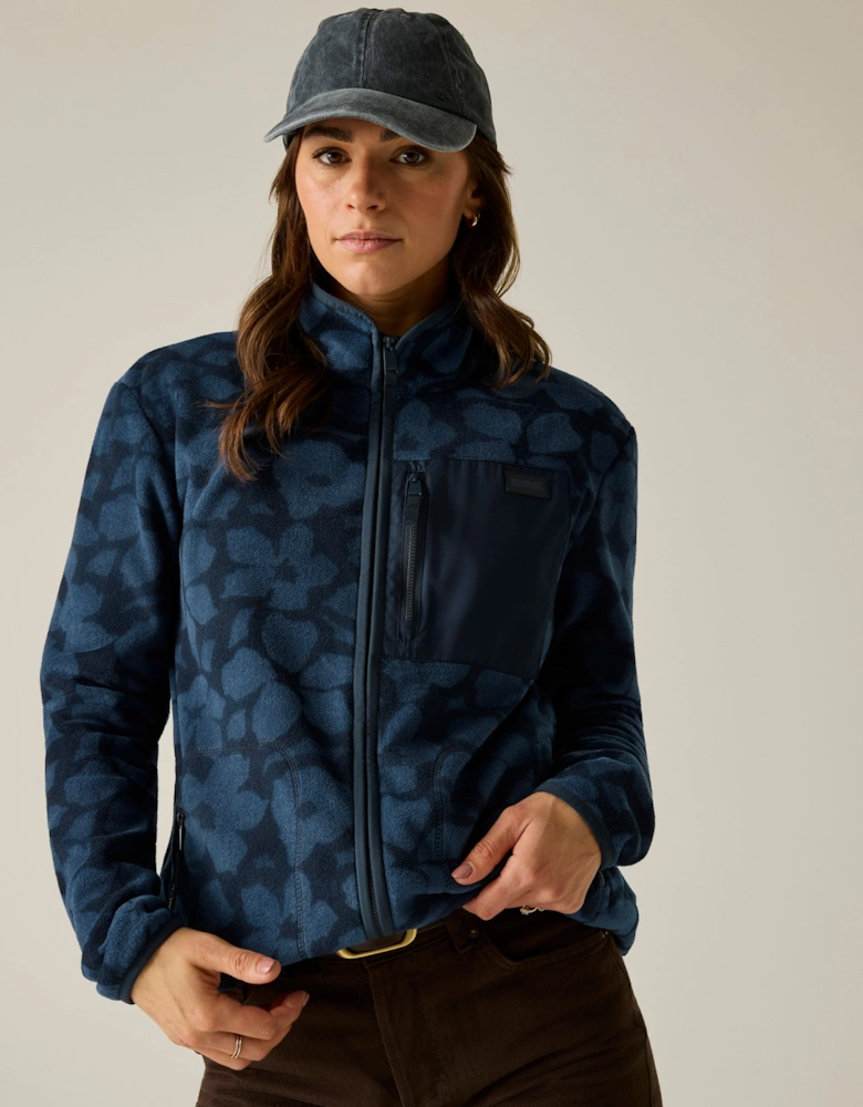 Regatta Womens/Ladies Frankie Shadow Flower Full Zip Fleece Jacket