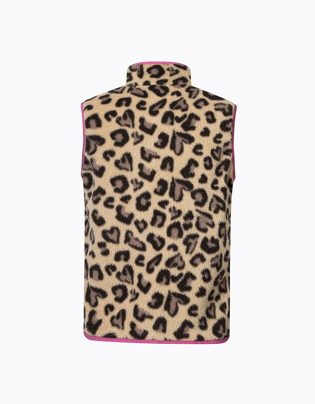 Regatta Childrens/Kids Frankie Leopard Print Fleece Body Warmer