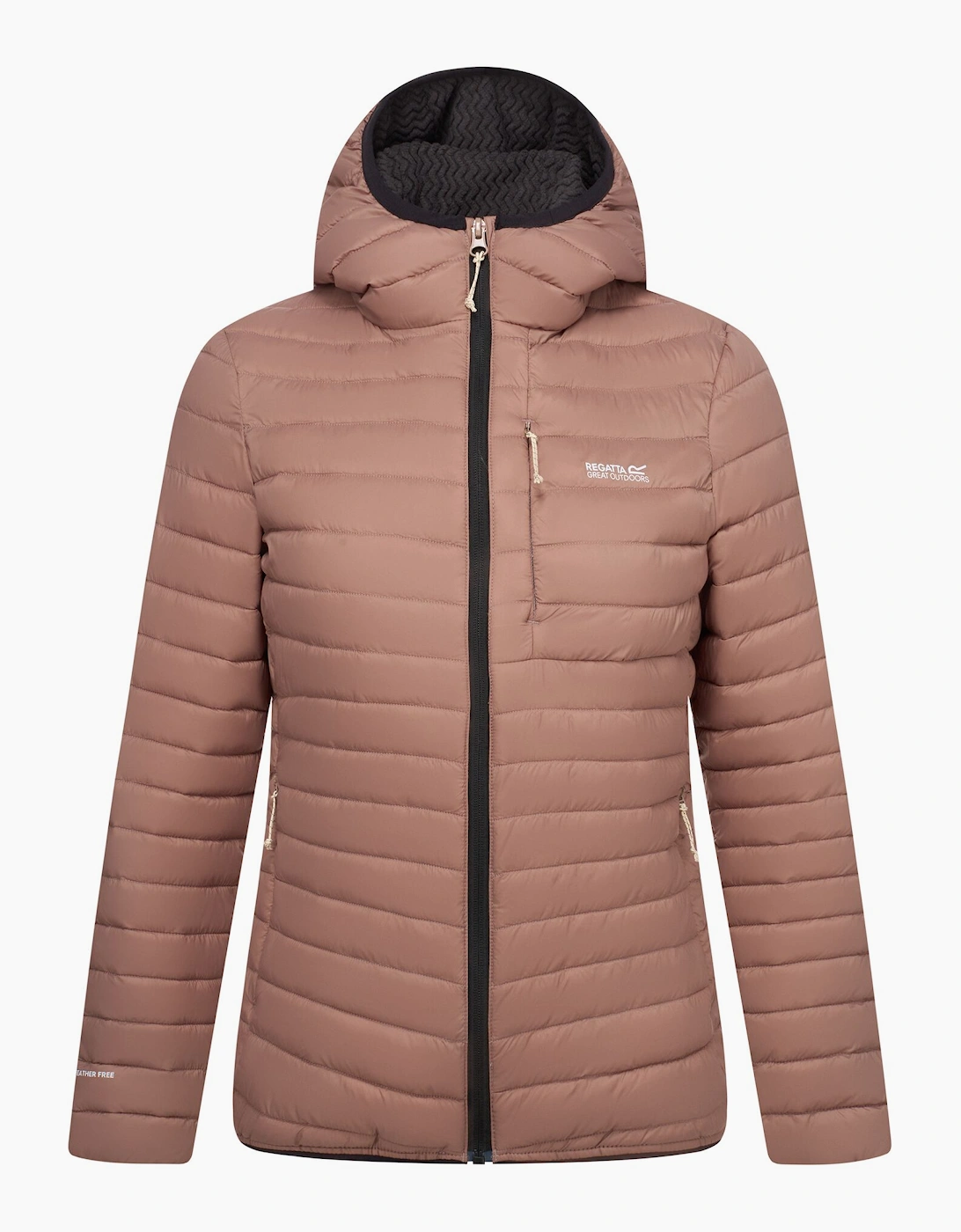 Regatta Women's Light / House Weight Padded Jacket - Mocha - 16 Uk - Mocha - 100% Polyamide - Image 3