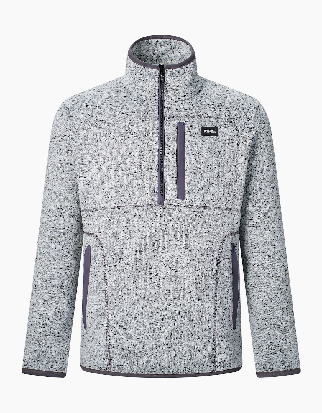 Regatta Mens Barlee Quarter Zip Fleece Top