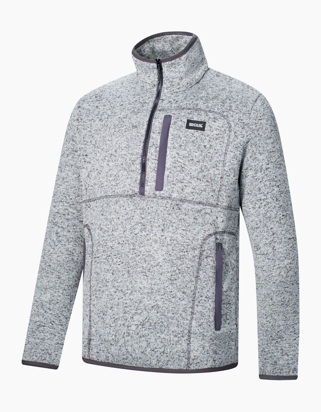 Regatta Mens Barlee Quarter Zip Fleece Top