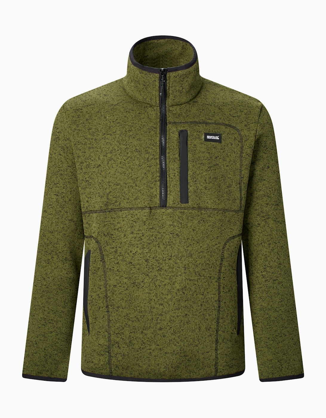 Regatta Mens Barlee Quarter Zip Fleece Top