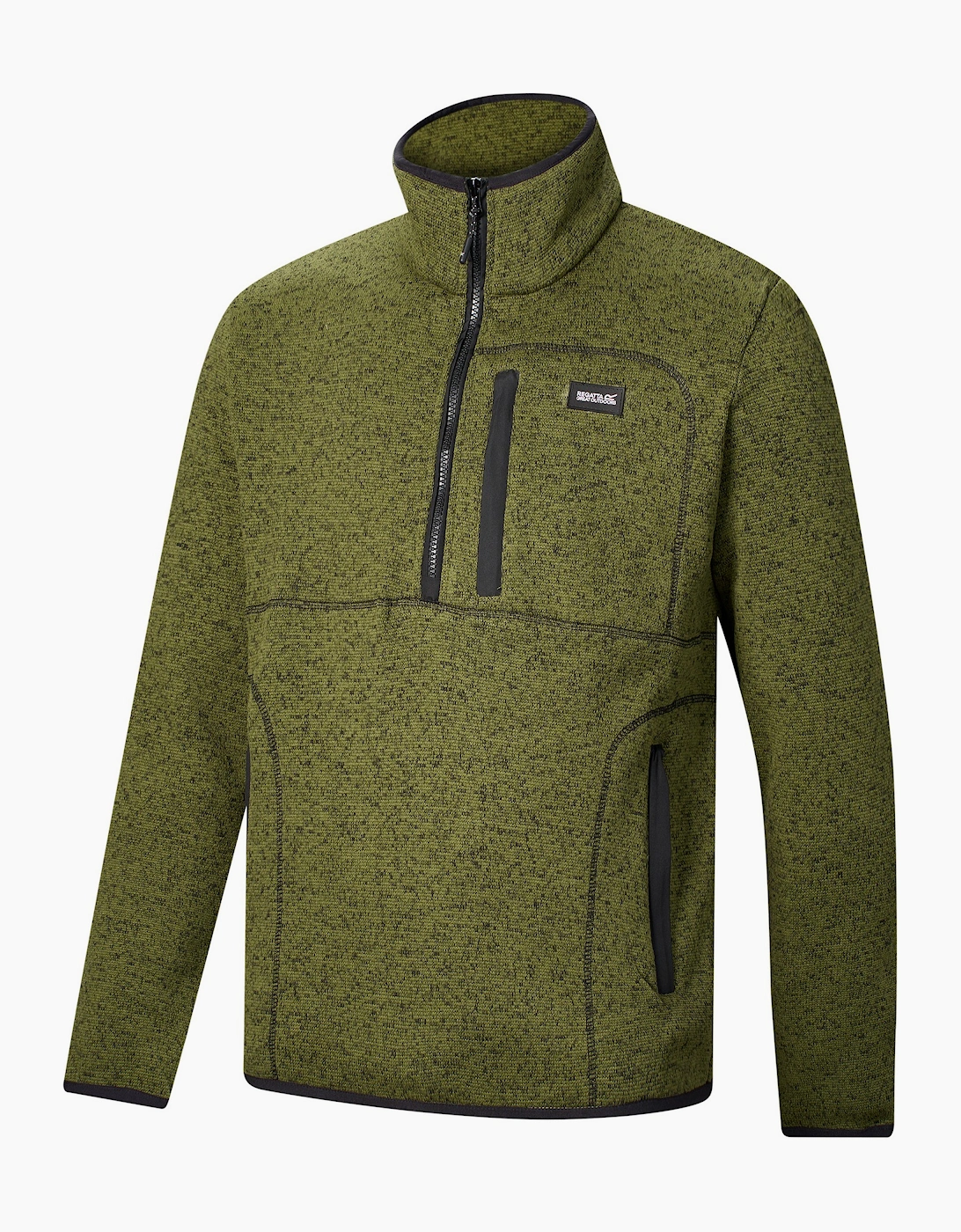 Regatta Mens Barlee Quarter Zip Fleece Top