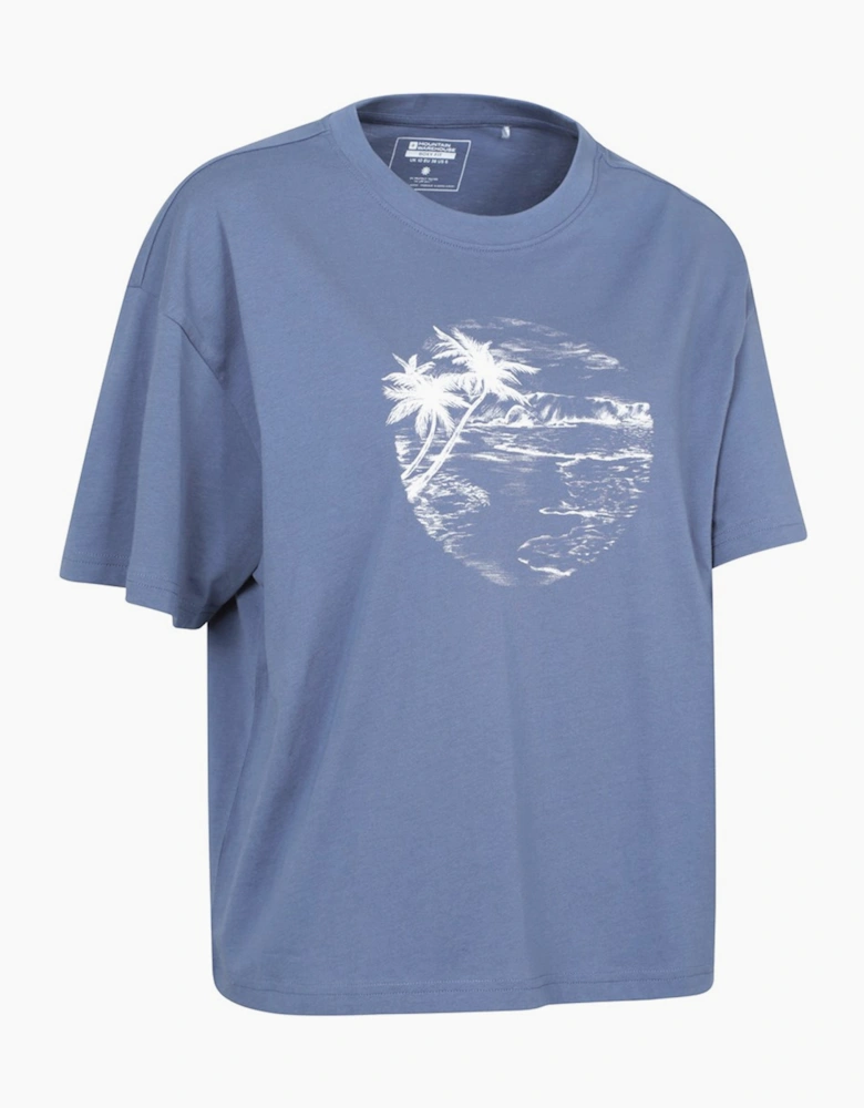 Mountain Warehouse Womens/Ladies Beach Boxy T-Shirt