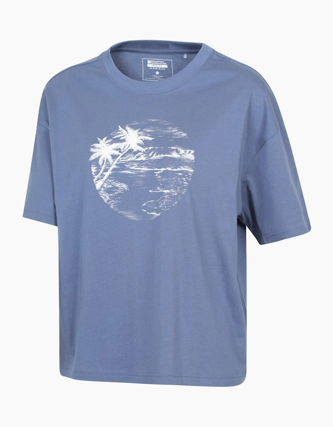 Mountain Warehouse Womens/Ladies Beach Boxy T-Shirt