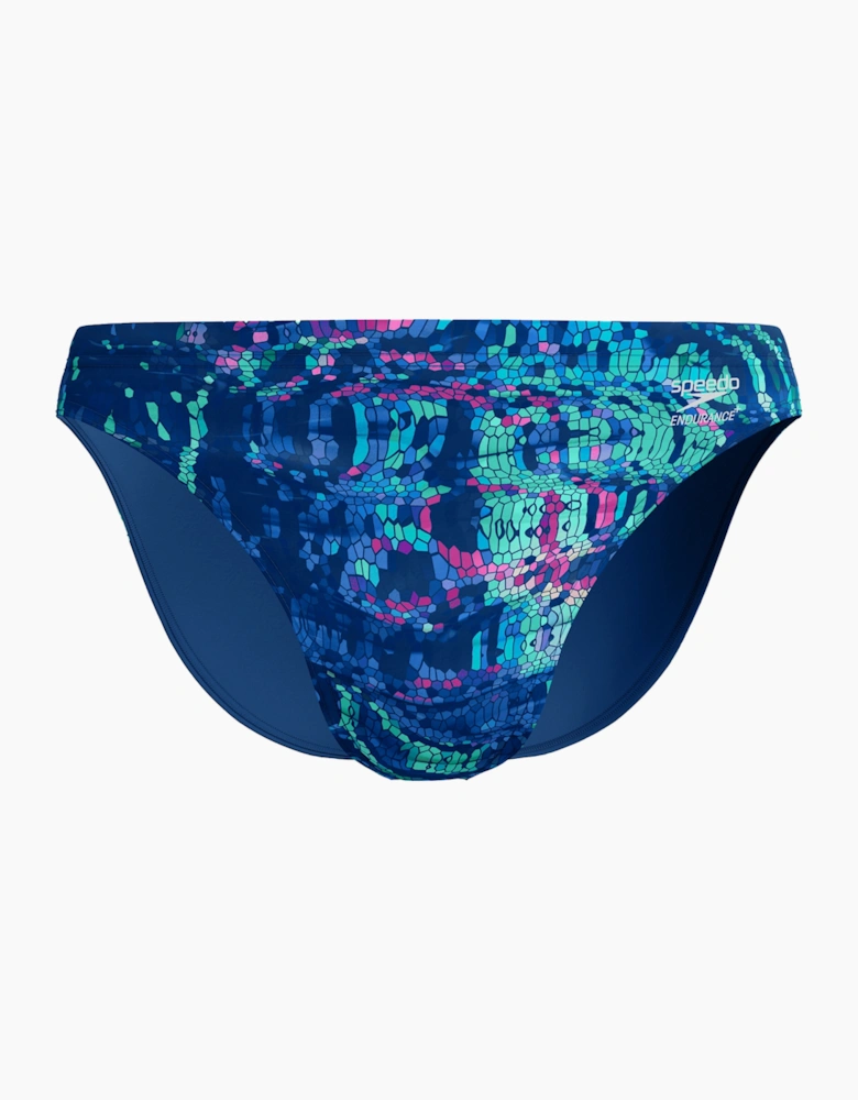 Speedo Mens Mosaic Endurance+ Briefs