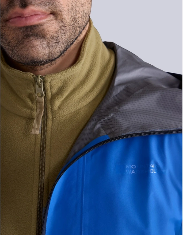 Mountain Warehouse Mens Aerovent 2.5 Layer Stretch Waterproof Jacket