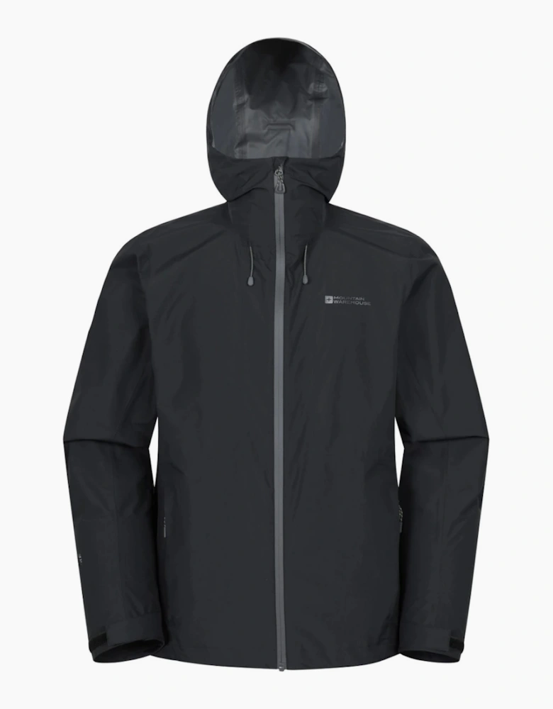 Mountain Warehouse Mens Aerovent 2.5 Layer Stretch Waterproof Jacket
