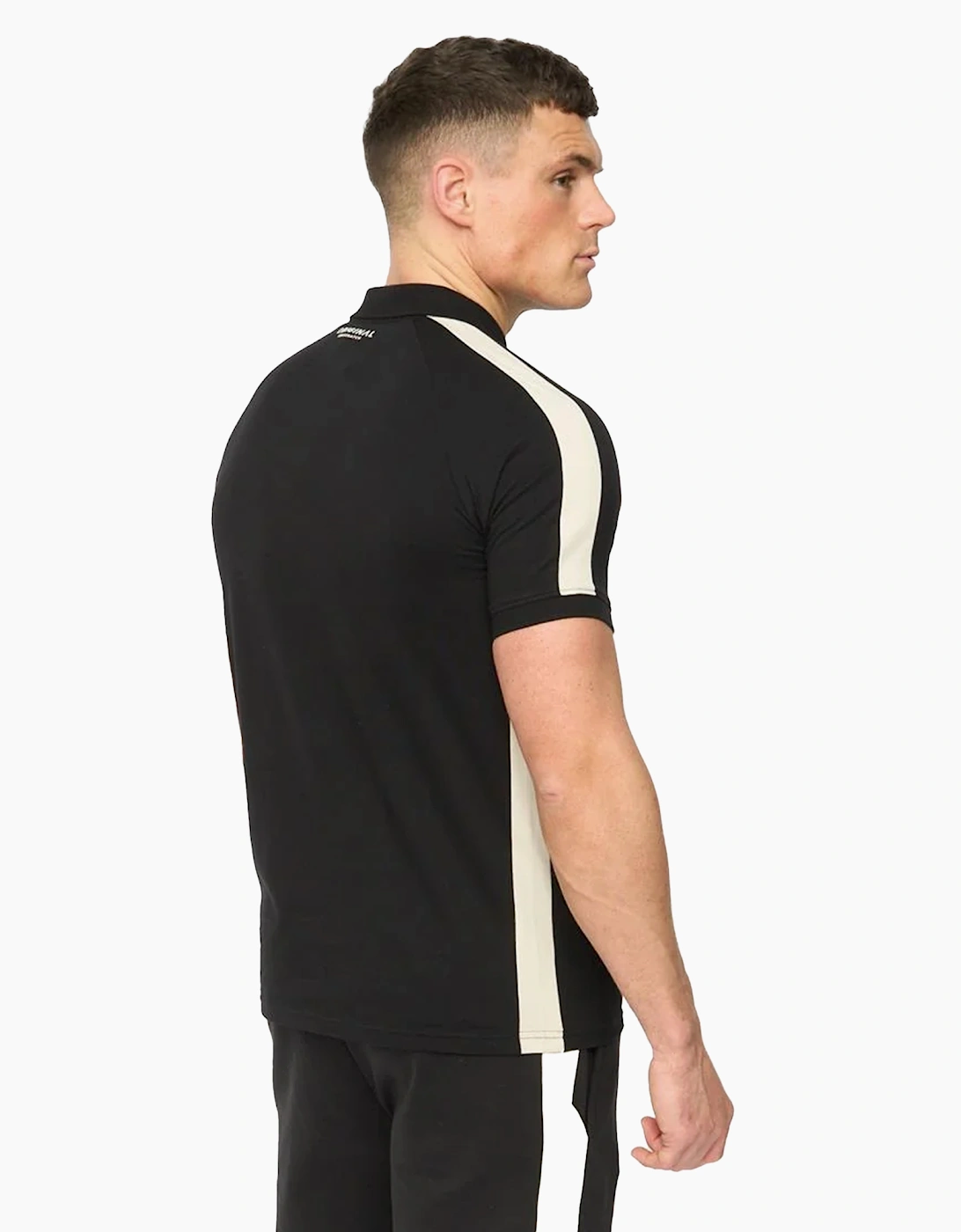 Crosshatch Mens Cresswell Cotton Raglan Polo Shirt