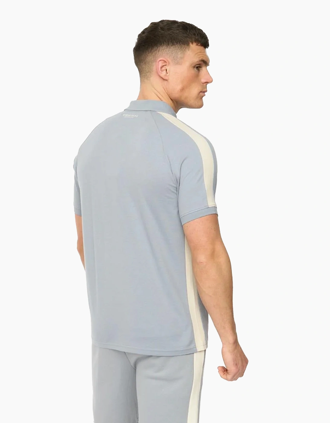 Crosshatch Mens Cresswell Cotton Raglan Polo Shirt