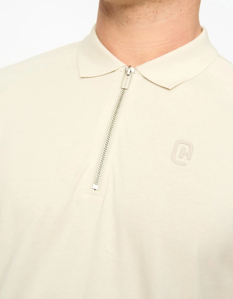 Crosshatch Mens Cresswell Cotton Raglan Polo Shirt