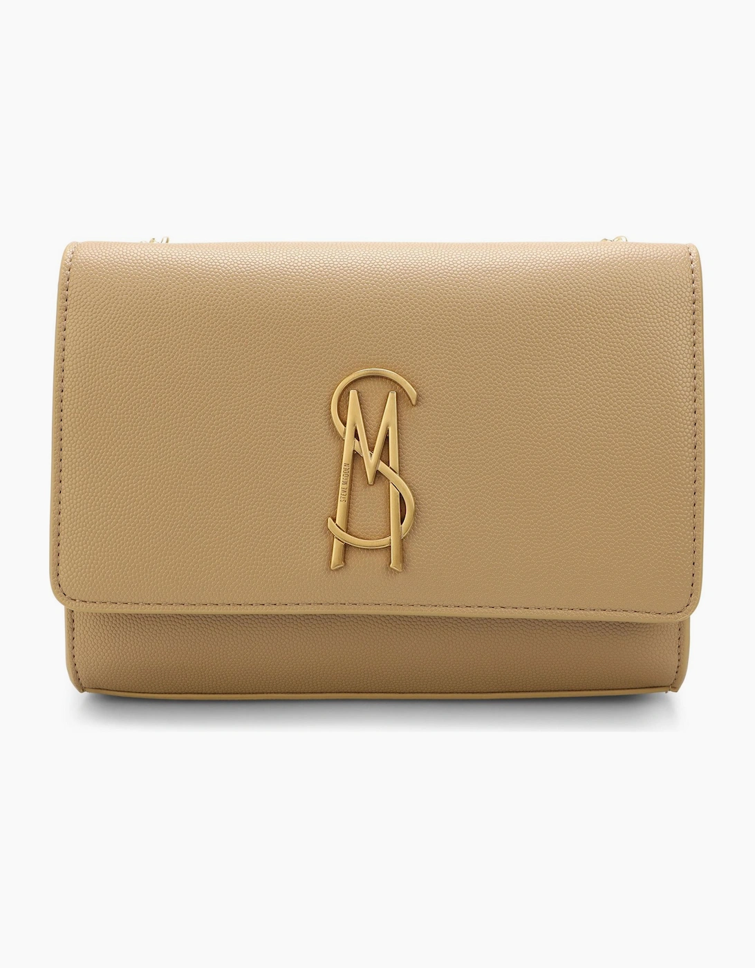 Bramone Cross Body Bag with Chain and Gold Hardware