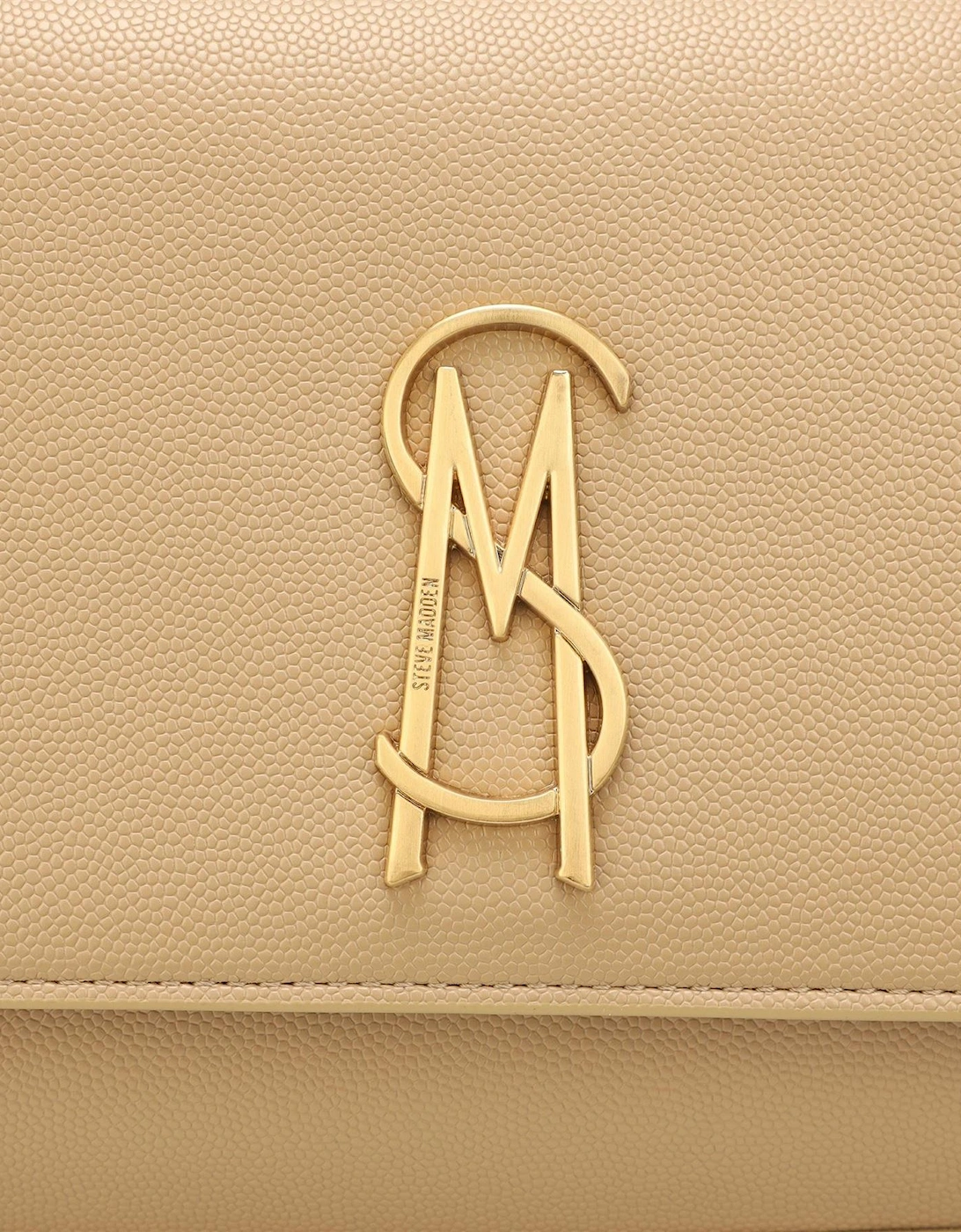 Bramone Cross Body Bag with Chain and Gold Hardware