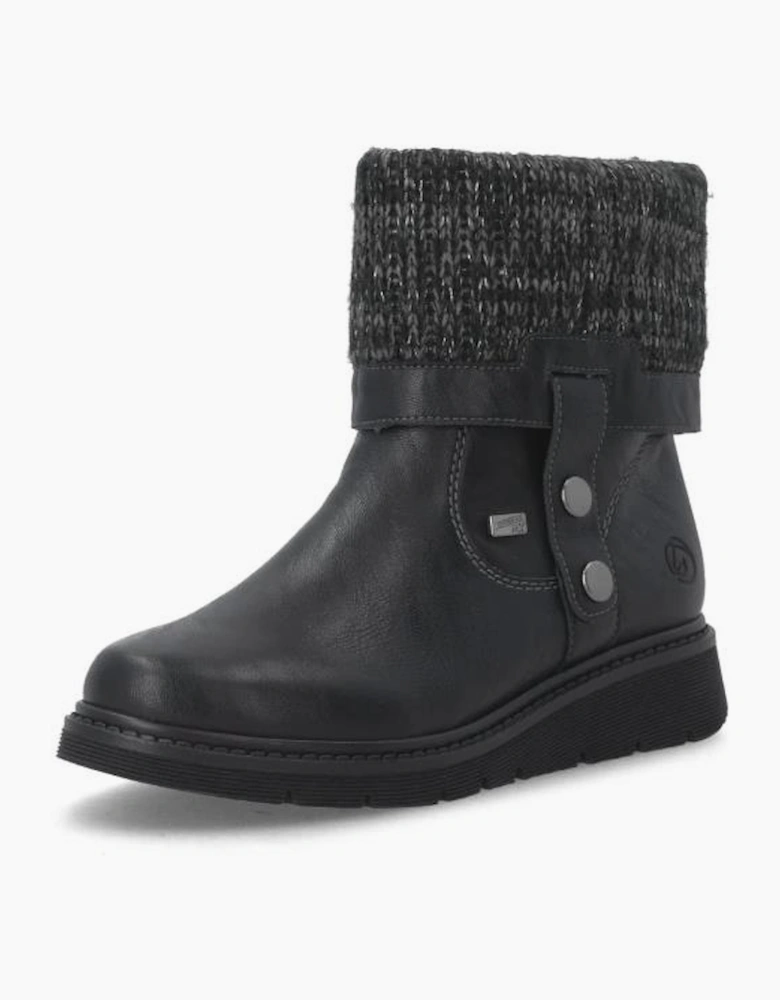 Remonte ladies boot D3976-03 in Black