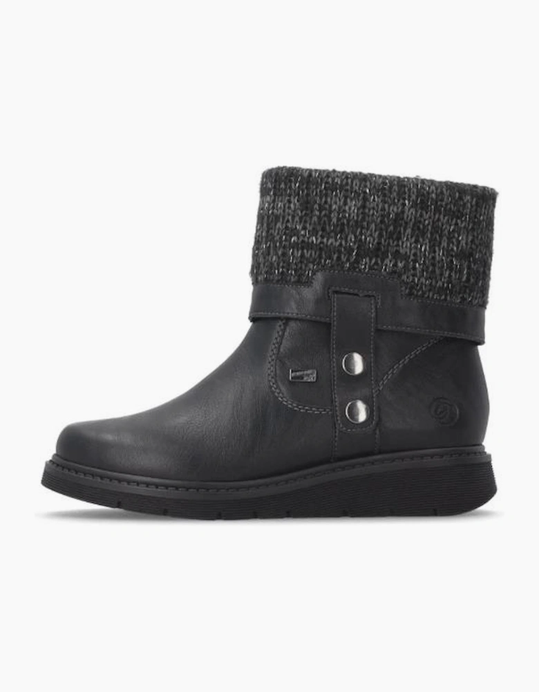 Remonte ladies boot D3976-03 in Black