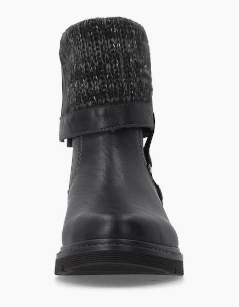 Remonte ladies boot D3976-03 in Black