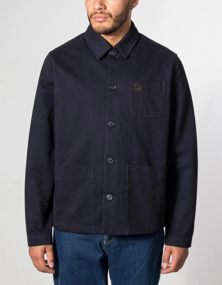 Regular Fit Bedford Cord Overshirt