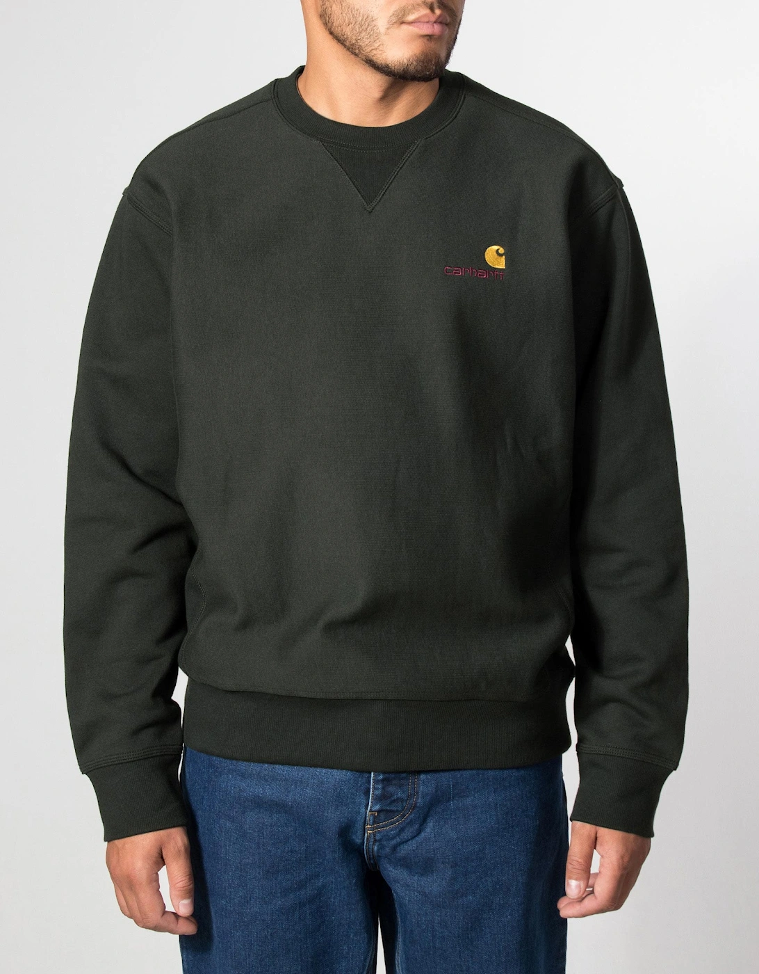 Loose Fit American Script Sweatshirt