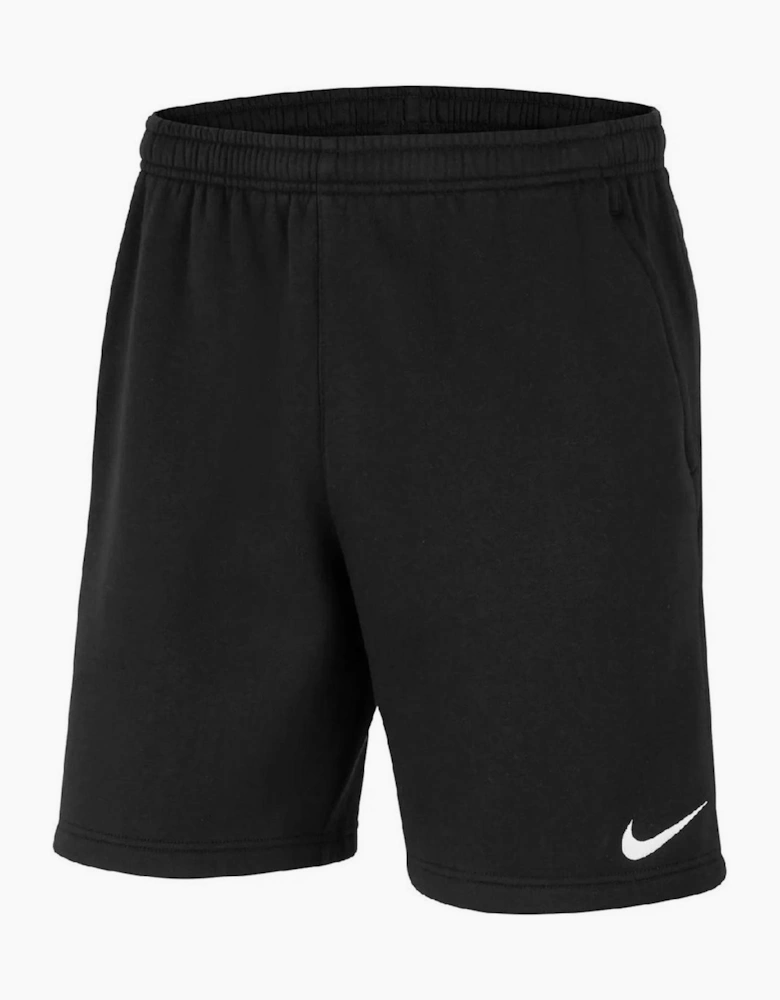 Solid Athletic Shorts with Elasticated Waistband