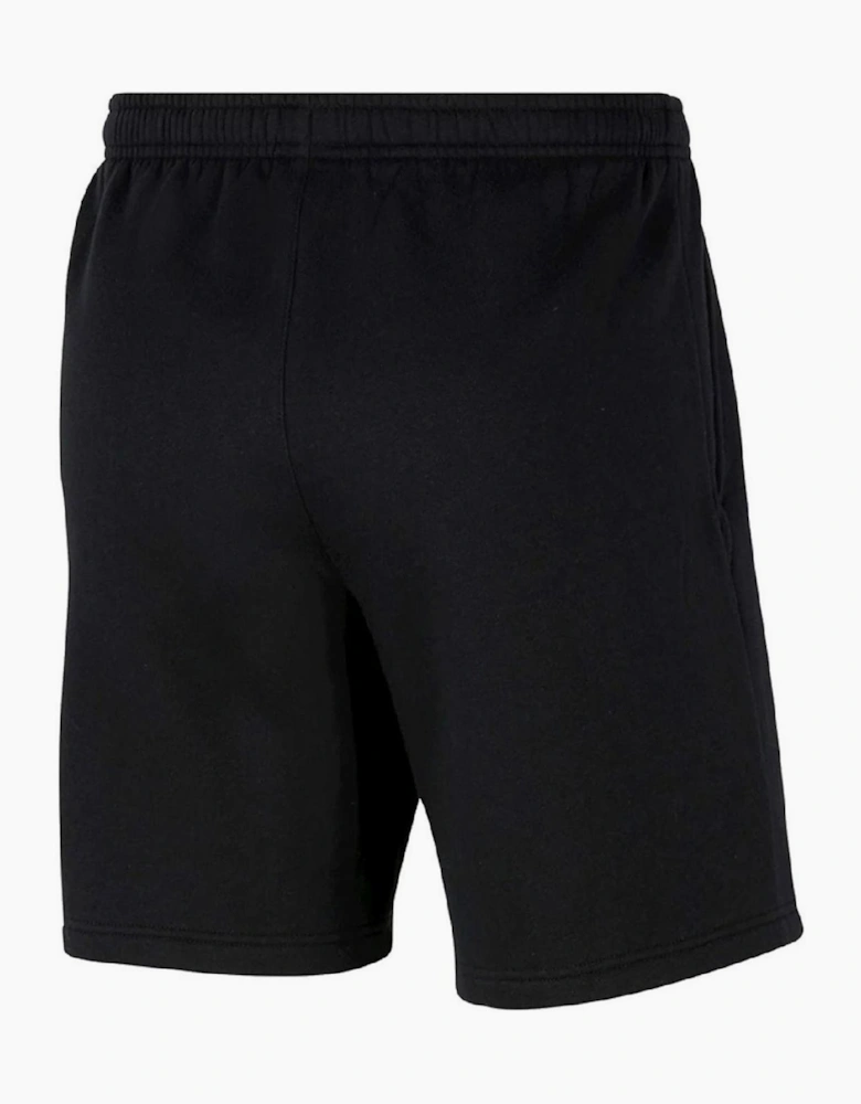 Solid Athletic Shorts with Elasticated Waistband
