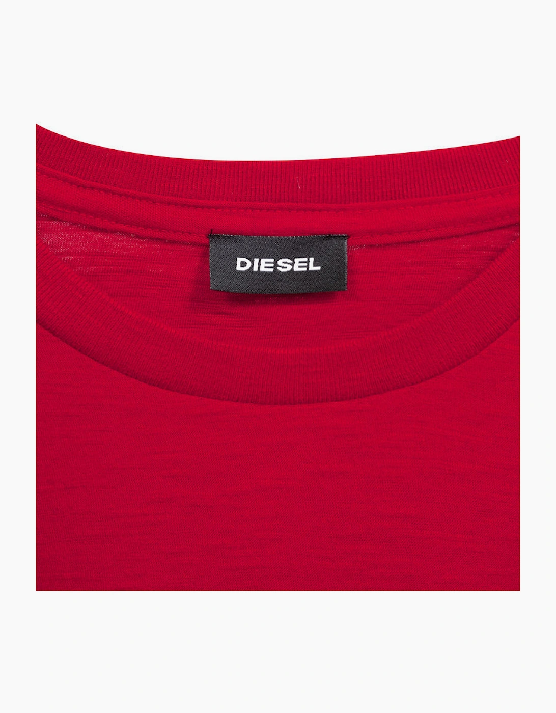 DIESEL T JOE QB Mens T Shirt Slim Fit Crew Neck Printed Casual Summer Cotton Tee
