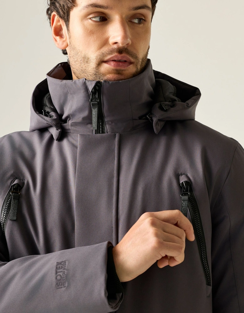 Regatta Mens Marron Waterproof Insulated Jacket