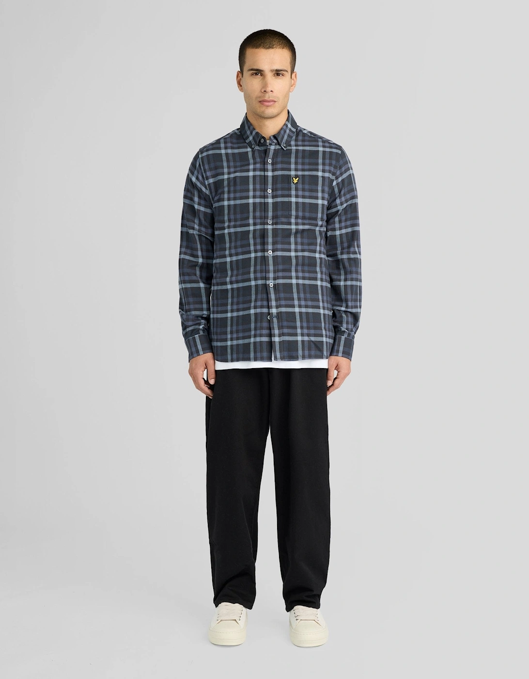 Tonal Check Shirt