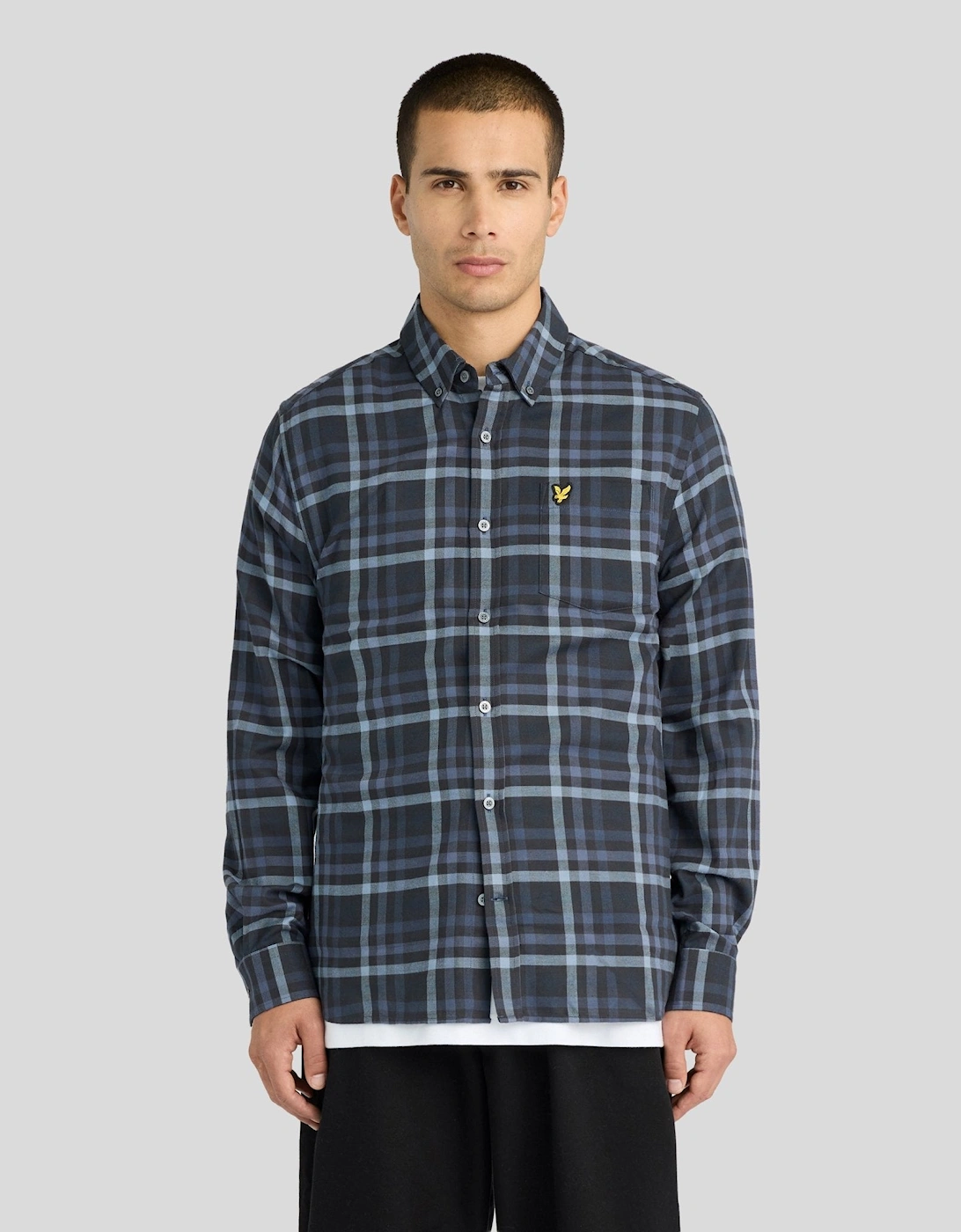 Tonal Check Shirt