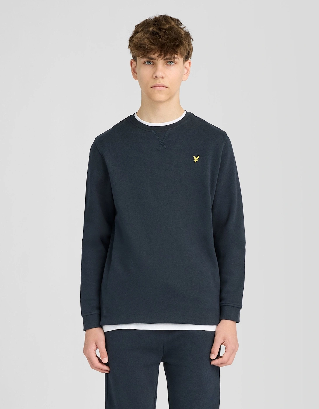 Cotton Crew Neck Sweatshirt