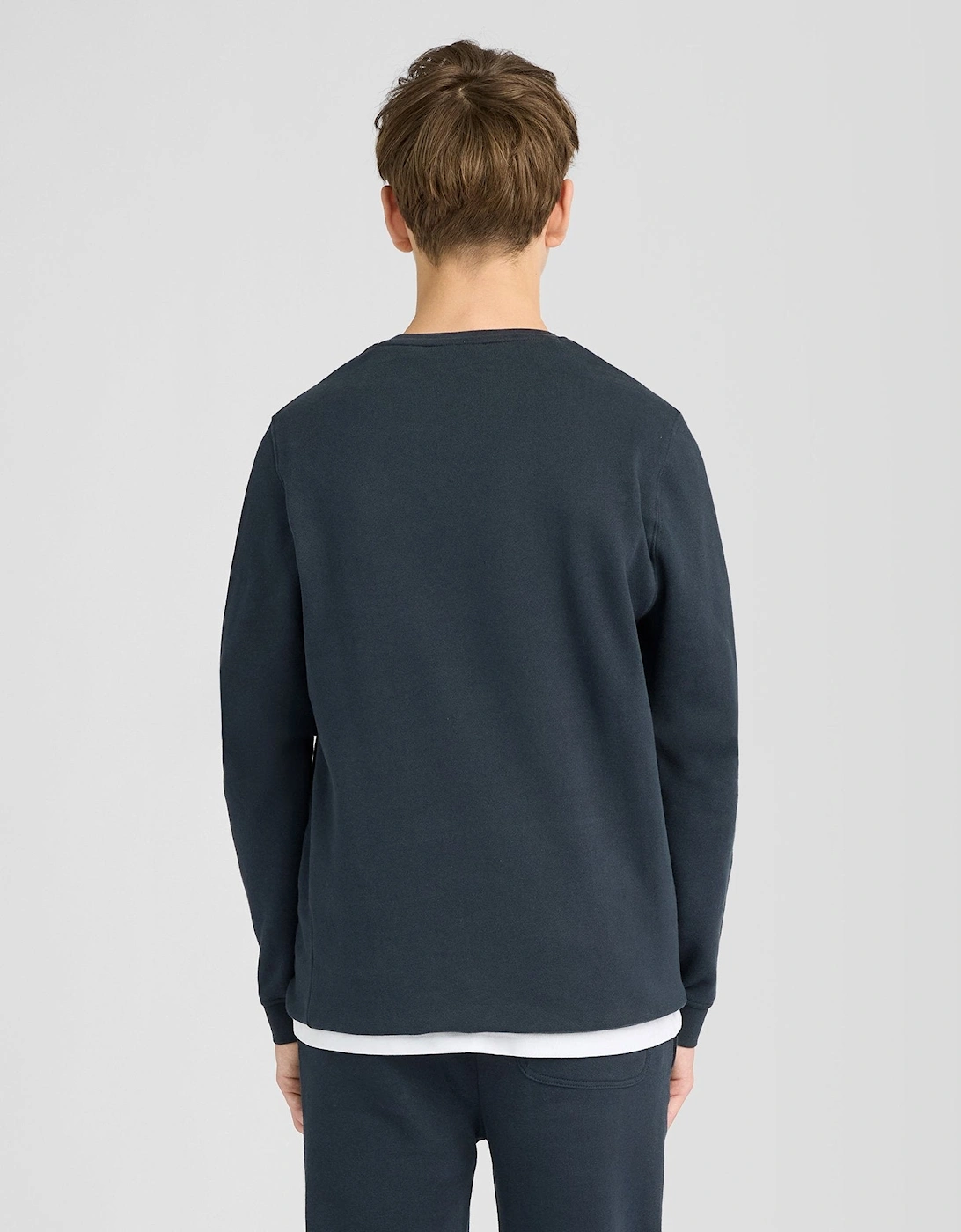 Cotton Crew Neck Sweatshirt