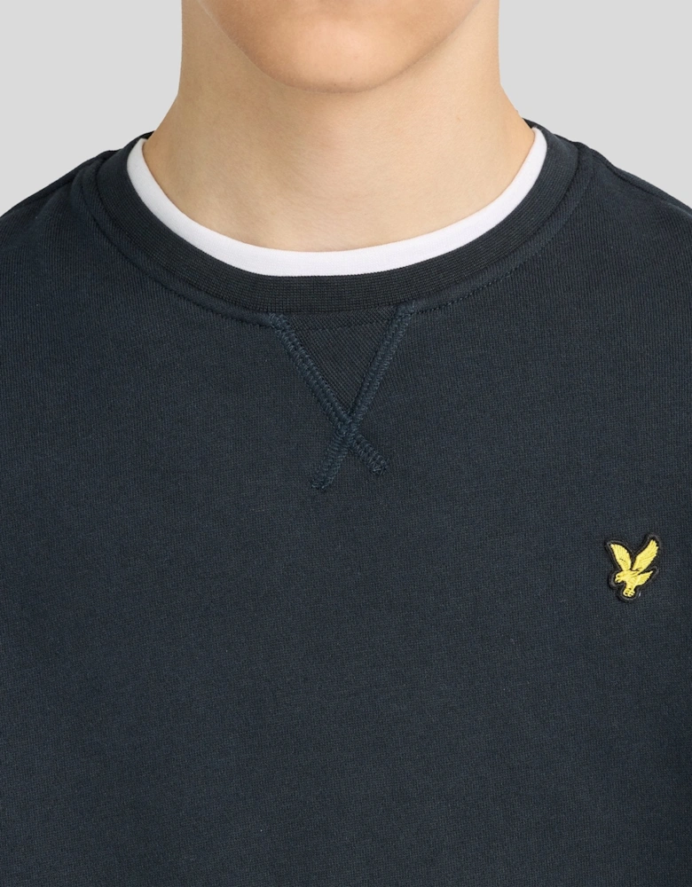 Cotton Crew Neck Sweatshirt
