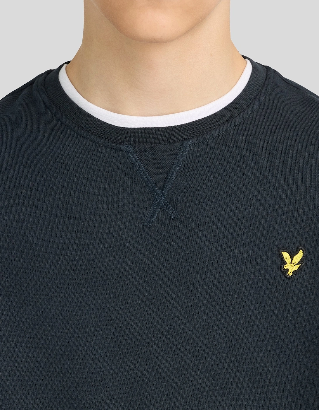 Cotton Crew Neck Sweatshirt