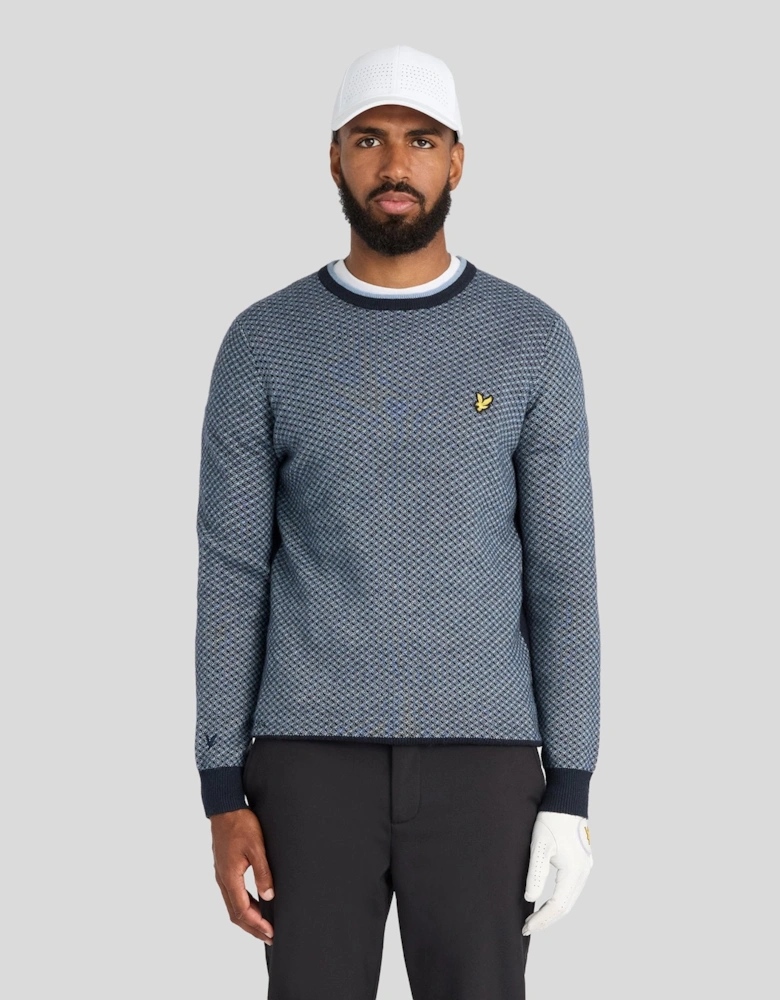 Cashmere Blend Crew Neck Jumper